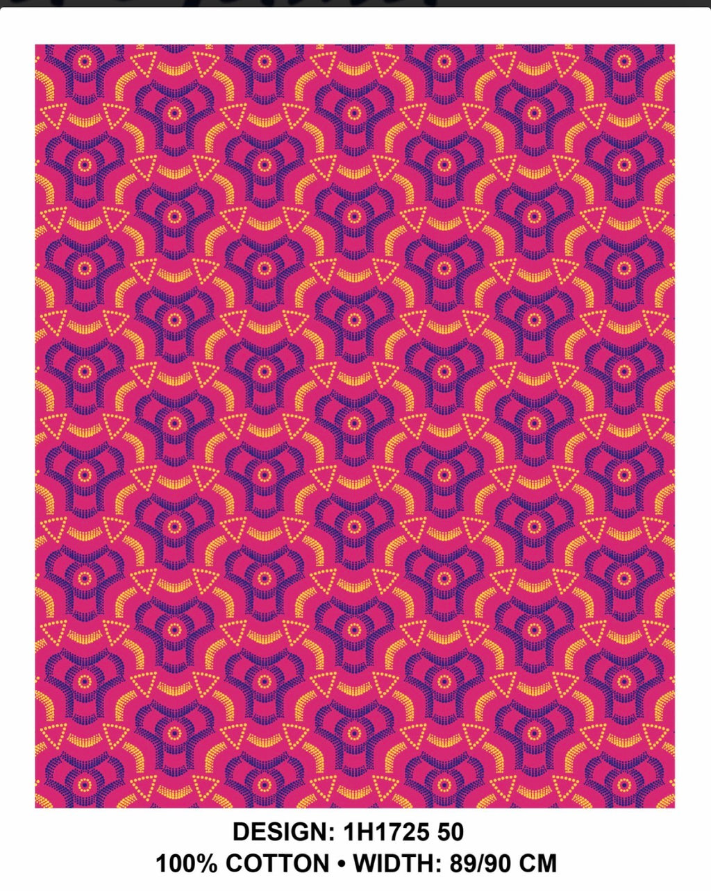 Pink shweshwe fabric
