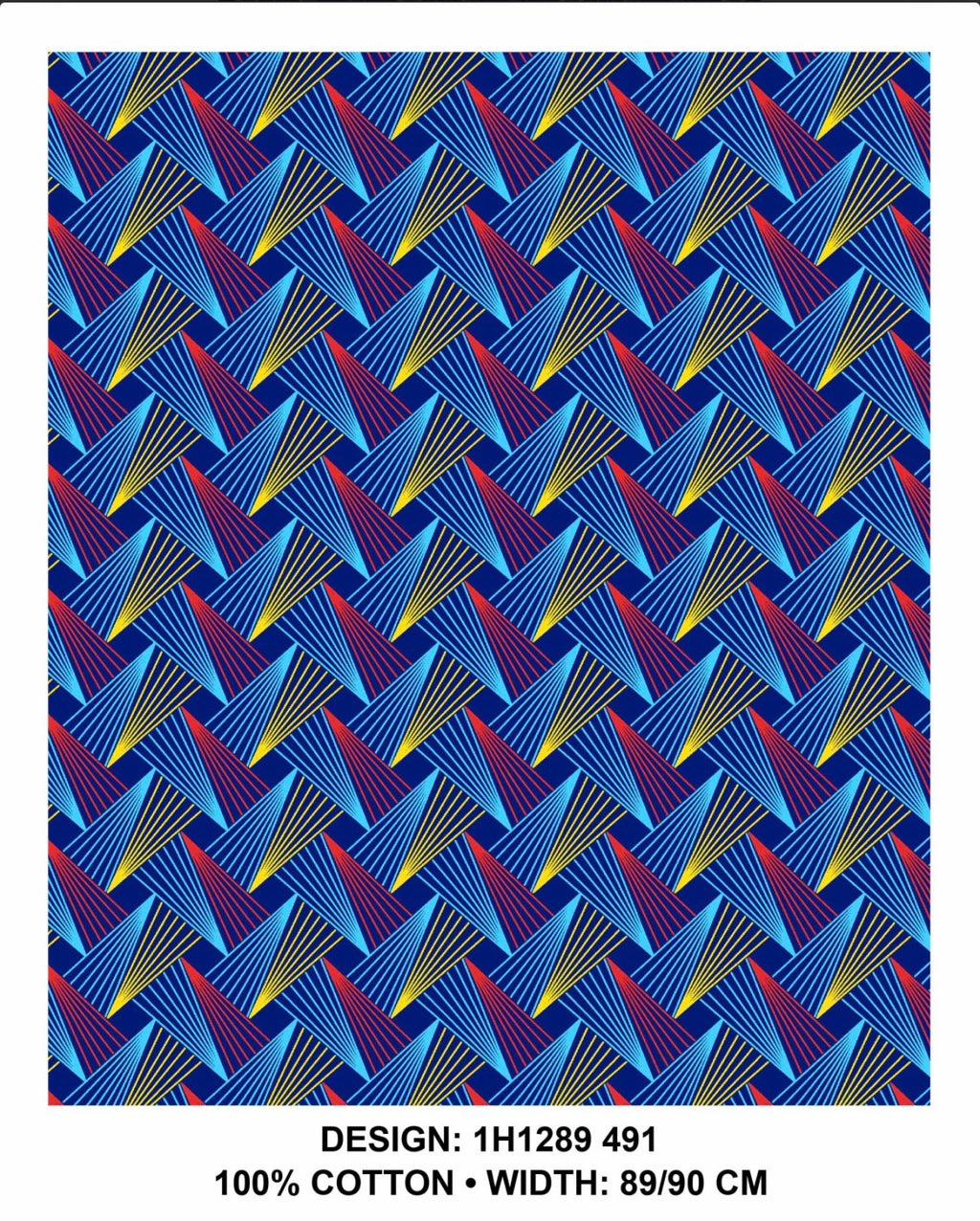 Royal Blue shweshwe