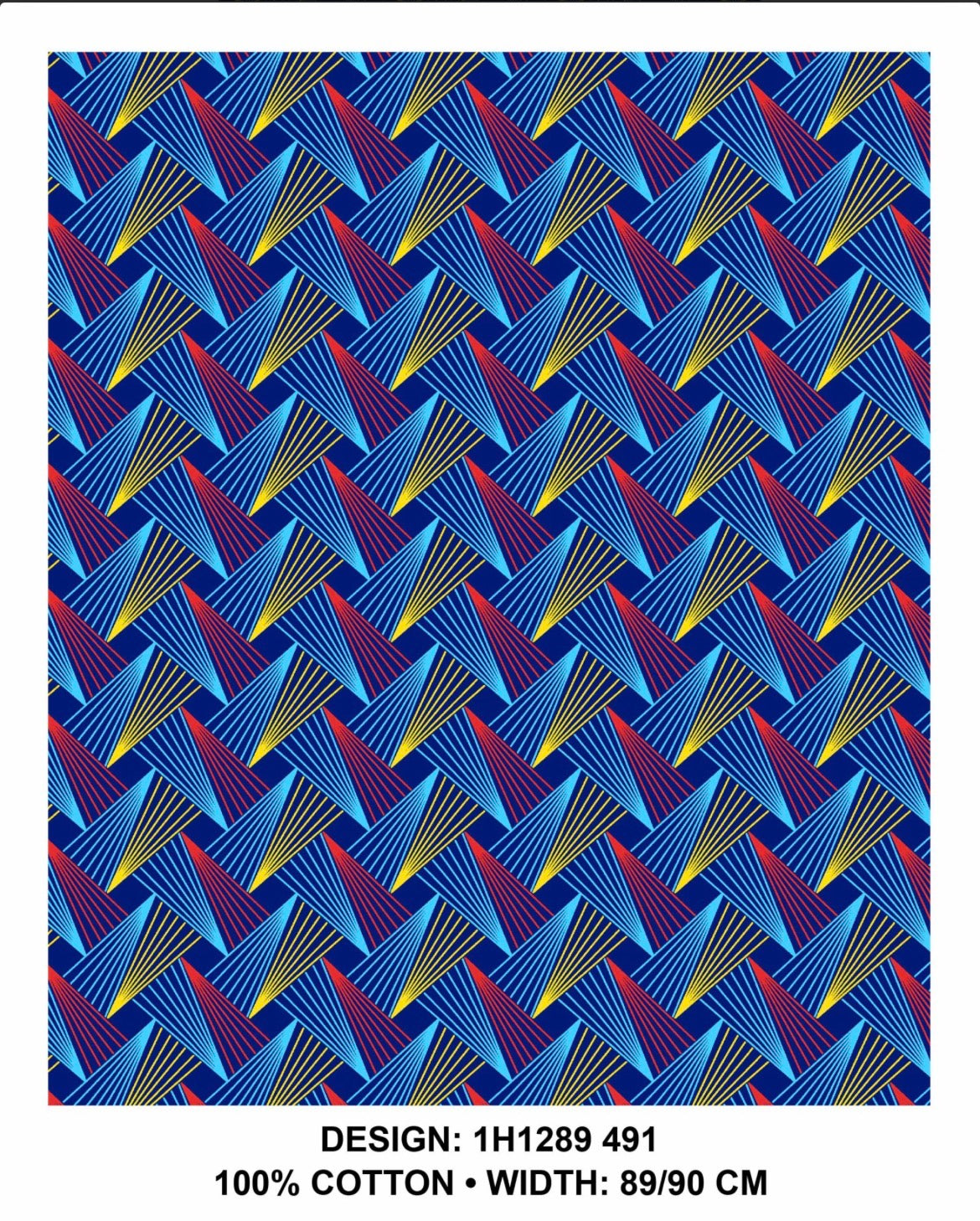 Royal Blue shweshwe