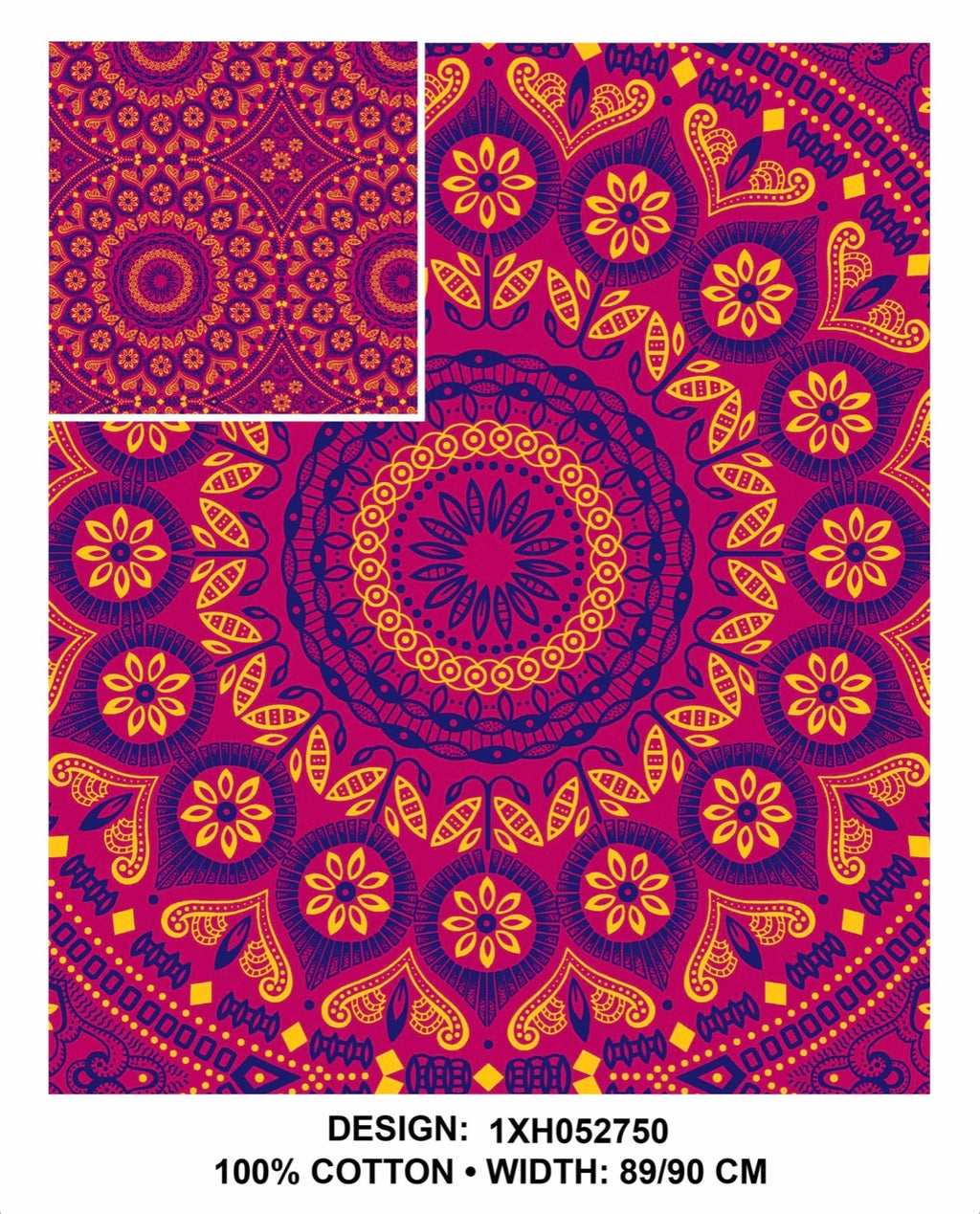 Pink shweshwe fabric