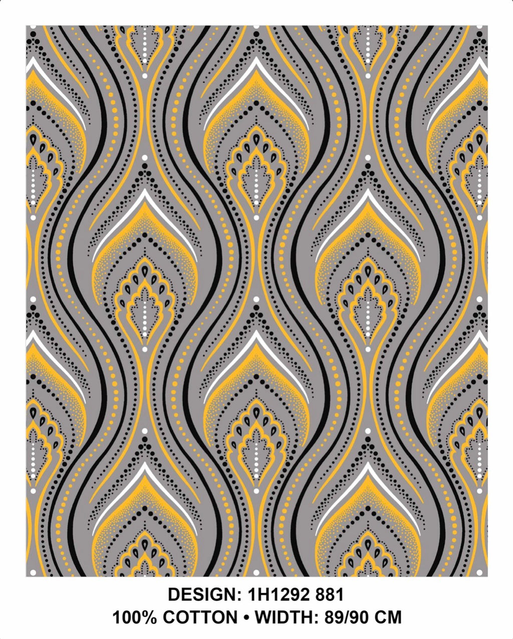 Grey shweshwe fabric
