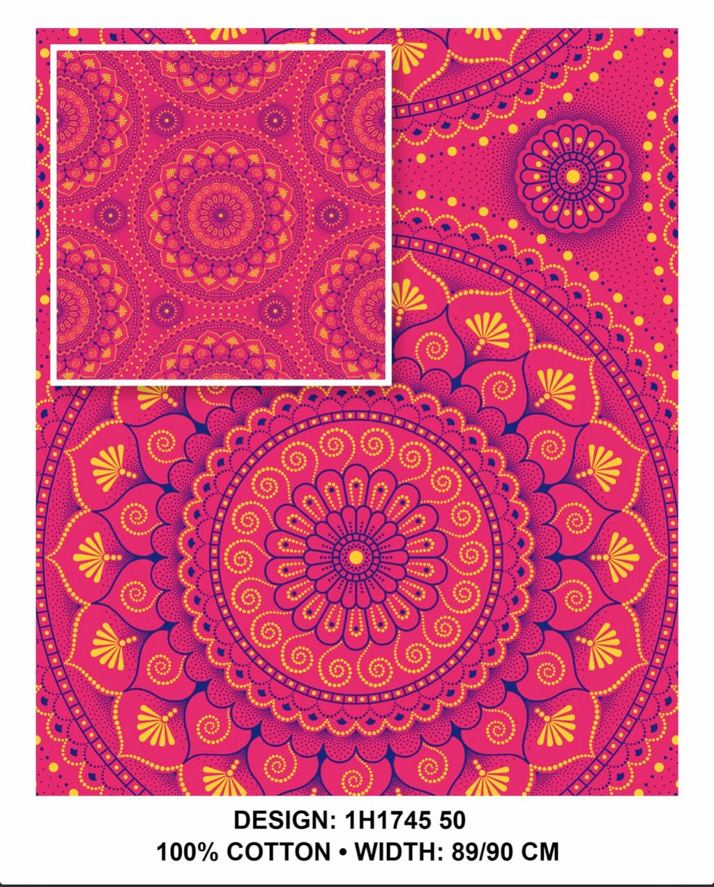 Pink shweshwe fabric