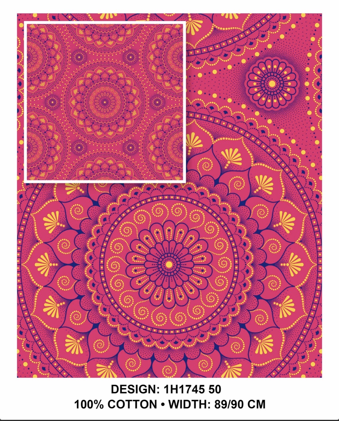 Pink shweshwe fabric