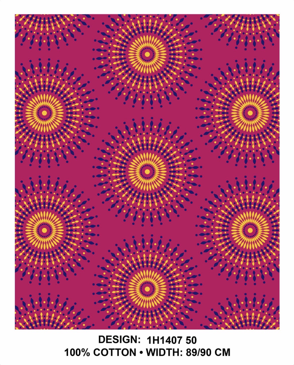 Pink shweshwe fabric
