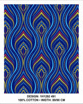 Royal Blue shweshwe
