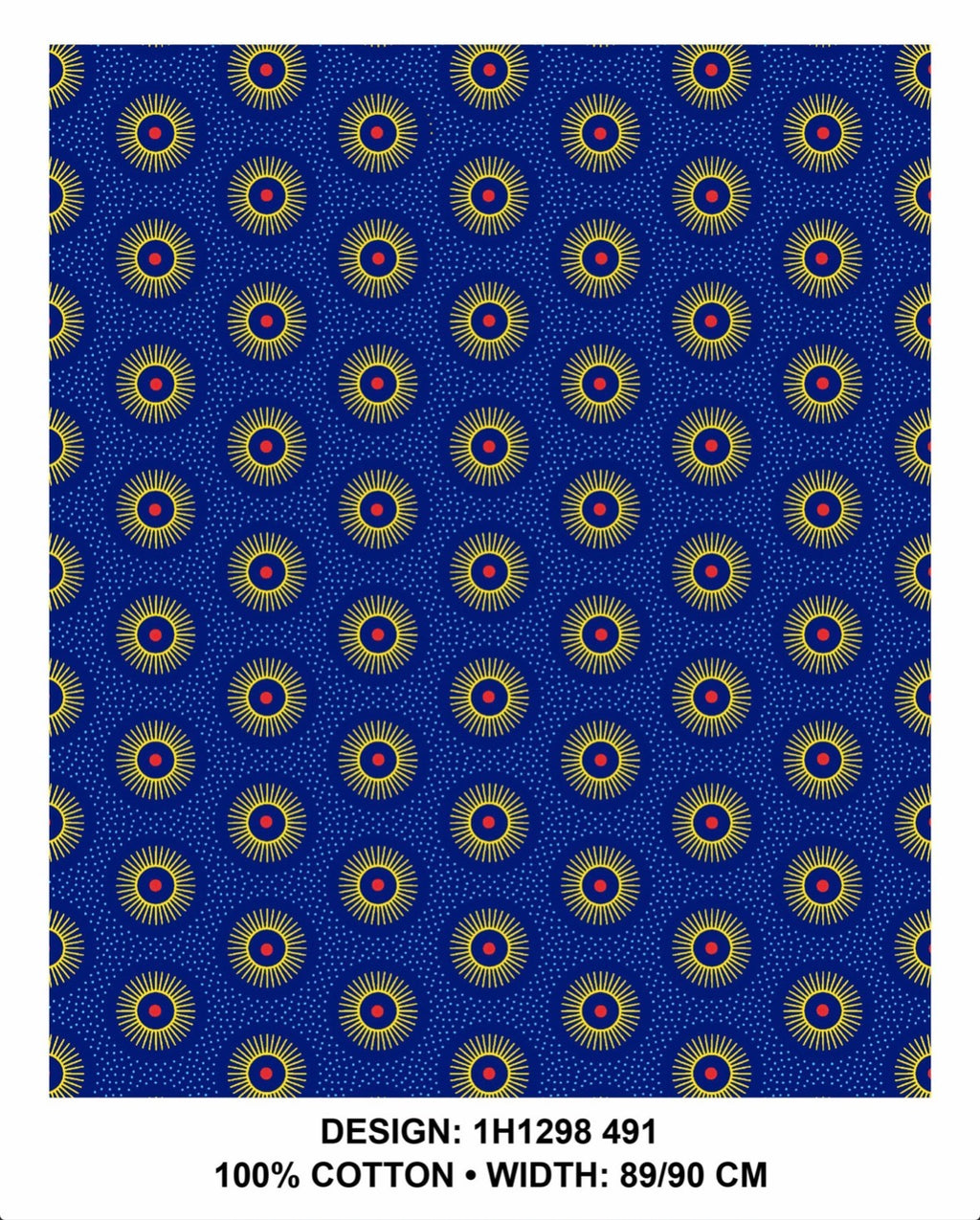 Royal Blue shweshwe