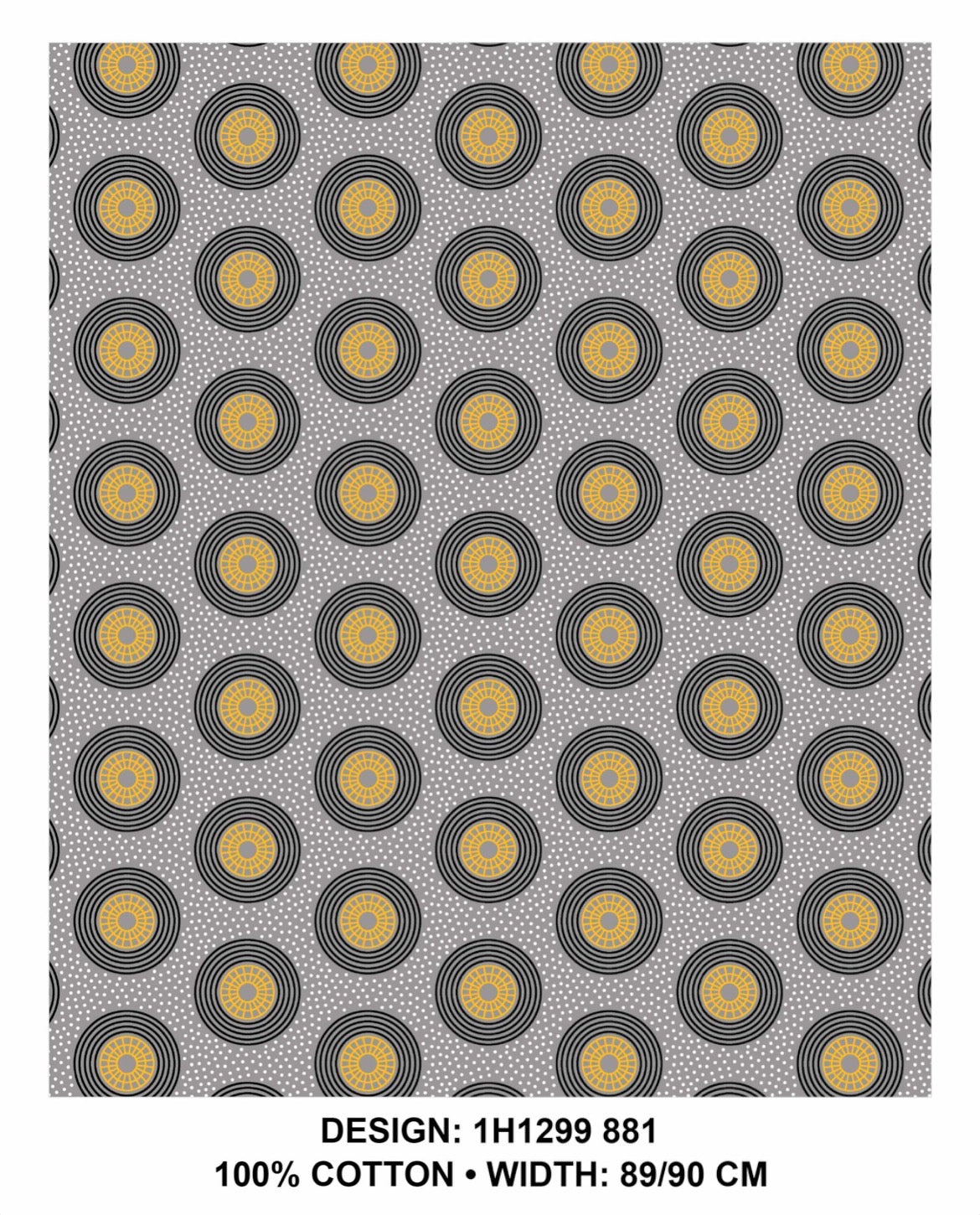 Grey shweshwe fabric