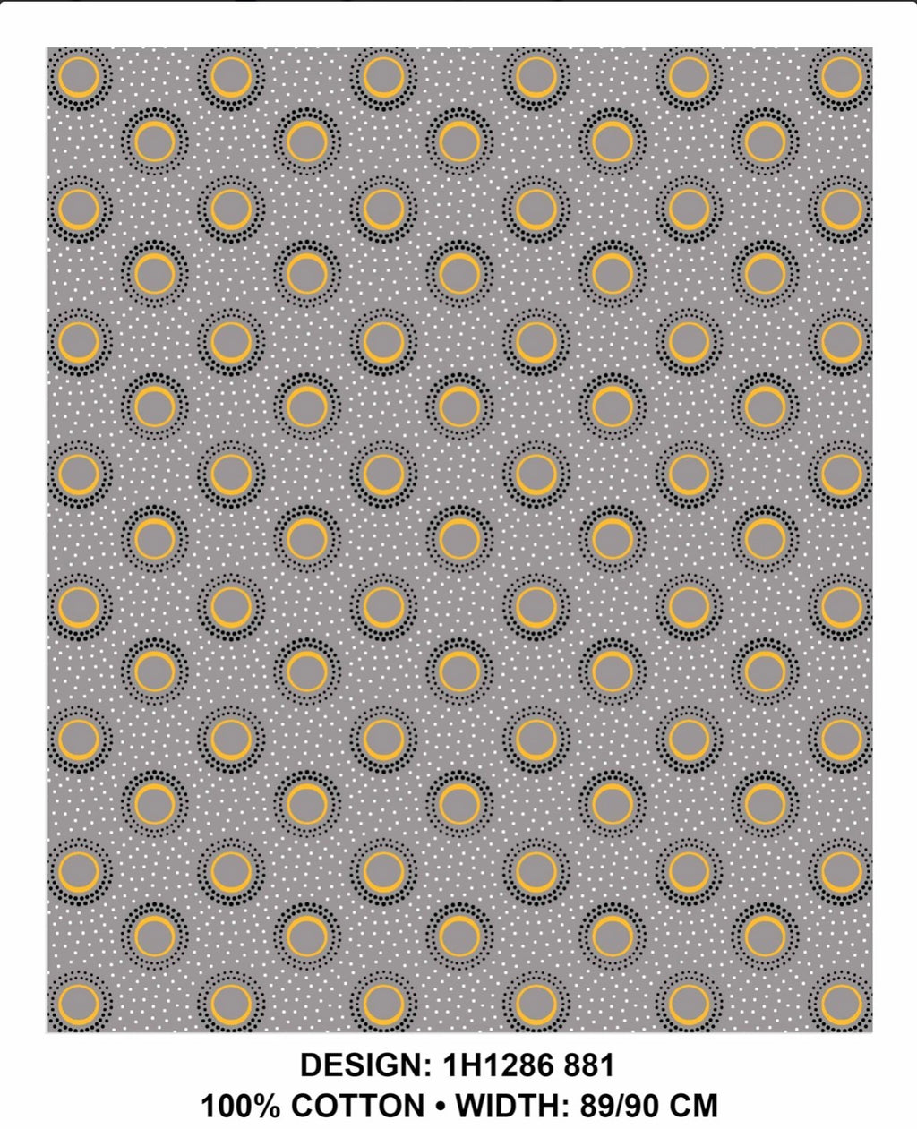 Grey shweshwe fabric