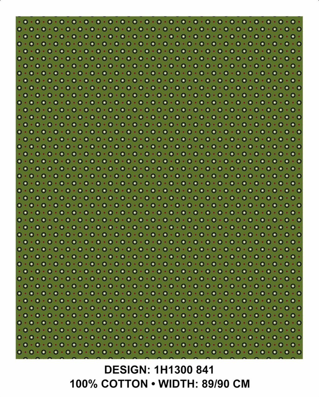 Olive shweshwe fabric