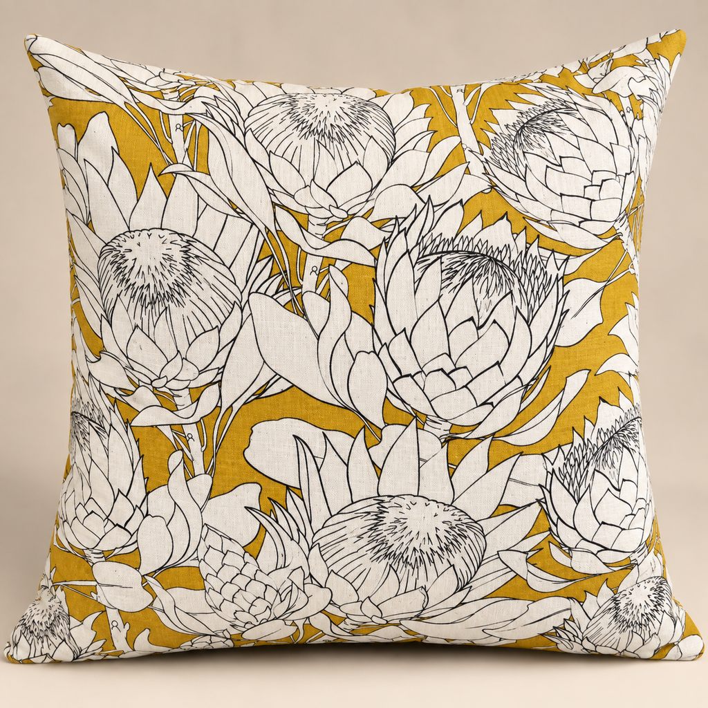 Cushion cover - Mustard Range