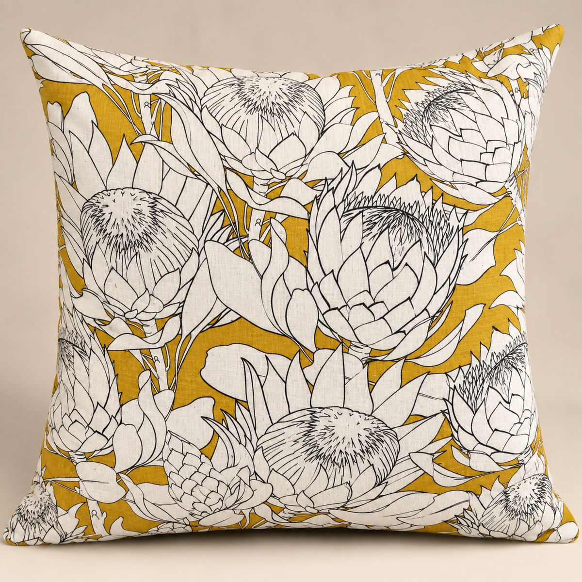 Cushion cover - Mustard Range