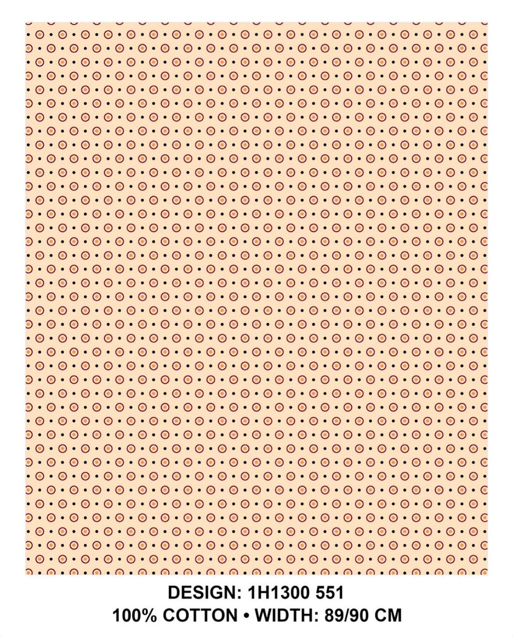 Cream shweshwe Fabric