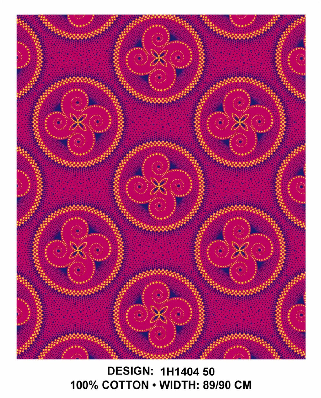 Pink shweshwe fabric