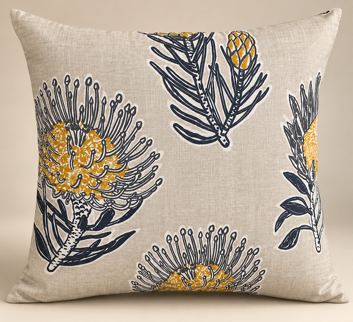 Cushion cover - Mustard Range